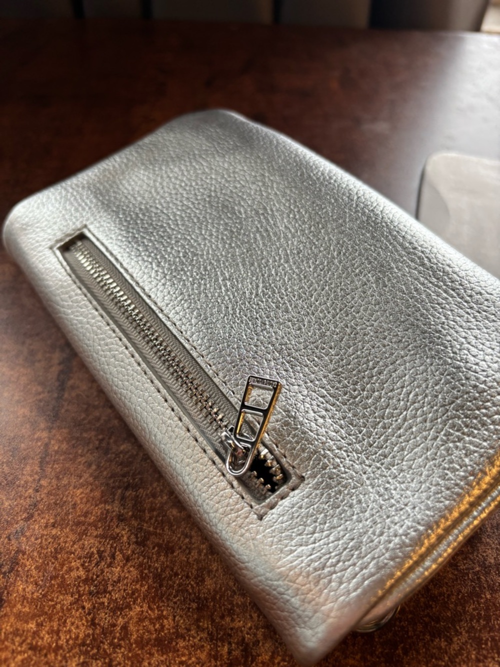 Zadig & Voltaire Pochette Rock Nano Clutch Metallic - Picture 9 of 12
